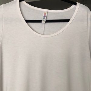 True white LuLaRoe perfect T